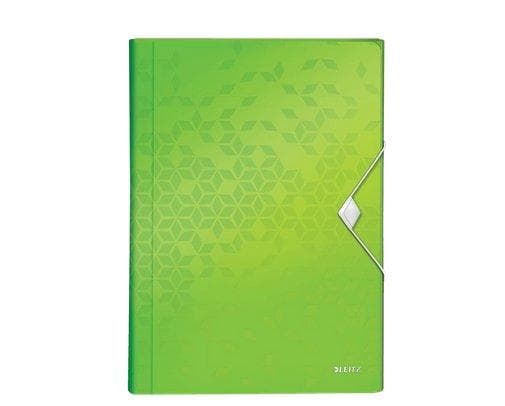 Leitz WOW Projektmappe A4 PP grøn