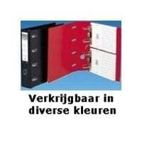 ELBA dubbelfil radoplast, ryggbredd: 75 mm, vit DIN A4, lock in-/utsida PVC, utbytbar (10498 WE)