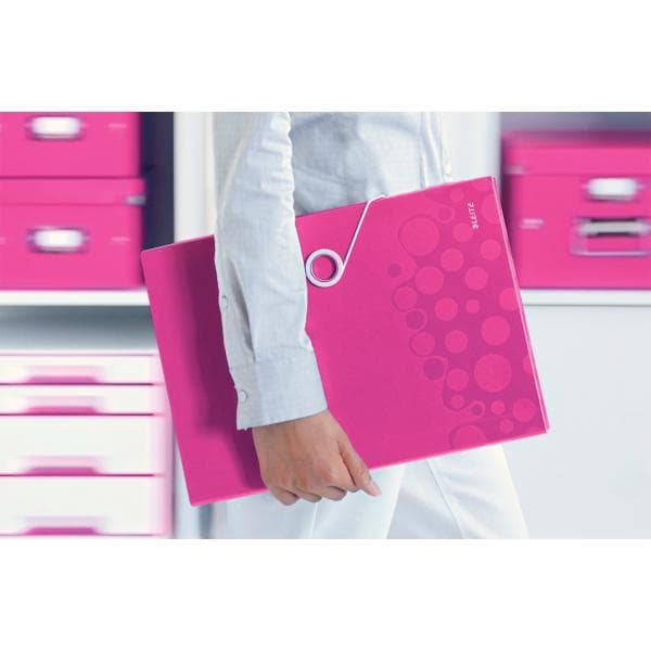 Leitz WOW projektmappe - pink