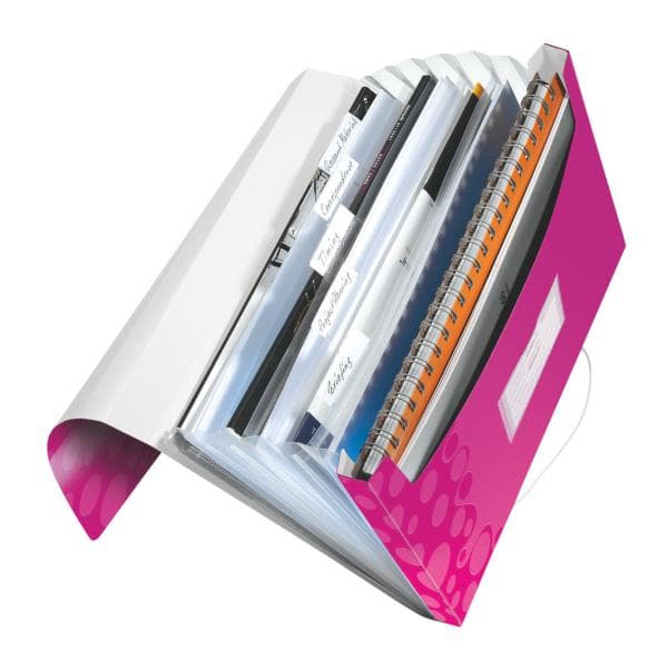 Leitz WOW projektmappe - pink
