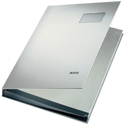 Leitz signaturmappe 5700-85 20 rum PP grå