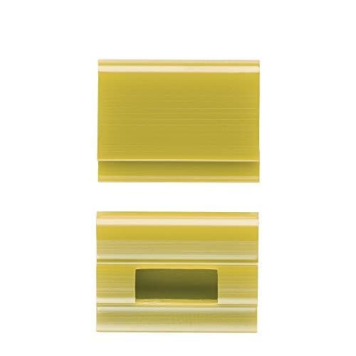 ELBA farvefane, lavet af PVC, til klipning, gul til hængemapper vertikal 1, mål: (B)20 x (D)5 x (H)16 mm (85512 GB)