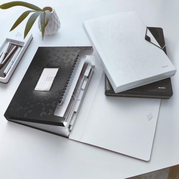 Leitz WOW Projektmappe A4 PP sort