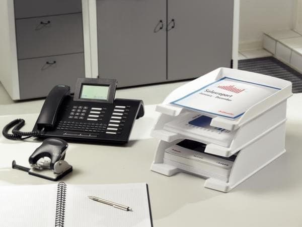 Leitz Plus Jumbo kirjelokero - A4 - punainen