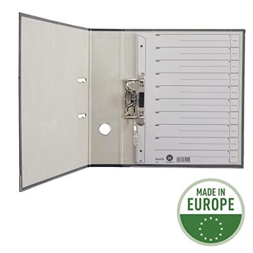 Leitz 1650-00-85 Divider A4 240mm 300mm 200g/m2 Grå Förpackning om 100 st