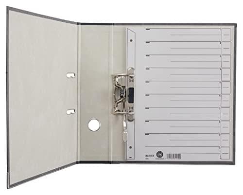 Leitz 1650-00-85 Divider A4 240mm 300mm 200g/m2 Grå Förpackning om 100 st