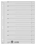 Miniatyrbild 1 av 6: Leitz 1650-00-85 Divider A4 240mm 300mm 200g/m2 Grå Förpackning om 100 st