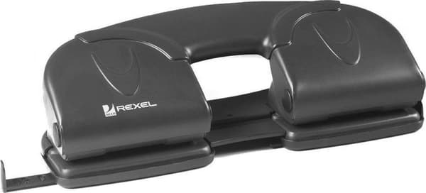 Rexel V412-Hålslag - Hålslag upp till 12 ark - Svart