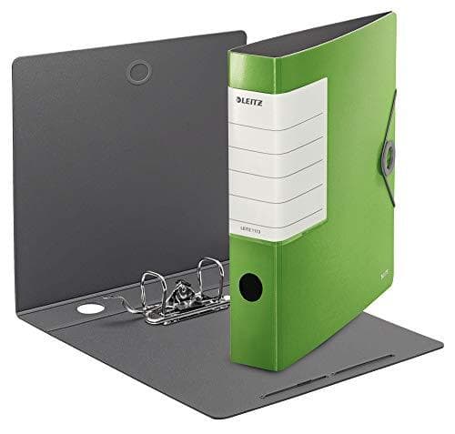 LEITZ Folder Solid, 180 grader, 62 mm, lysegrøn DIN A4, lige ryg, lavet af polyform, ridsefast top - 1 stk (1113-00-50)