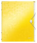 Miniatyrbild 1 av 4: Leitz Divider Book Leitz WOW A4 PP 6tabs gul