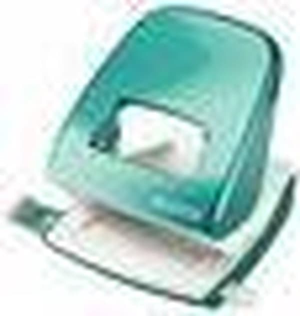 Leitz NeXXt WOW metallkontorshålslagare - 2 hål - Perforerar upp till 30 ark - Ice Blue Metallic