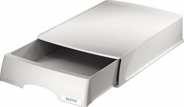 Leitz Plus Brevfack med låda - Grå