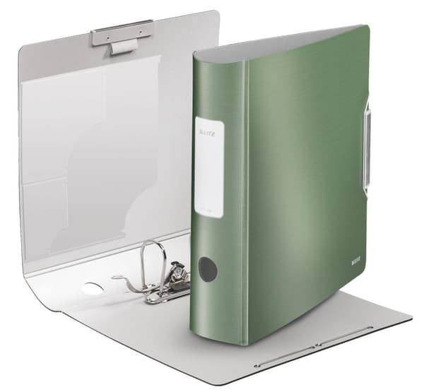 Leitz 180° Active Style plastmapp med innerhylsor och elastisk stängning - för 500 A4-ark - Ryggbredd på 82 mm - Havsgrön