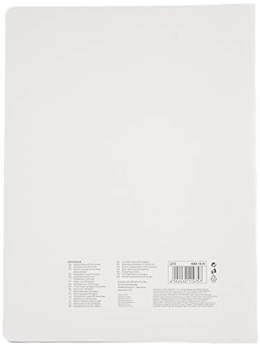Leitz 45641001 Rejäl displaybok PP A4, 20 fickor, vit