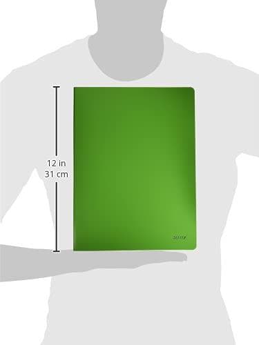 Leitz 45641050 Solid displaybog PP A4, 20 lommer, lysegrøn