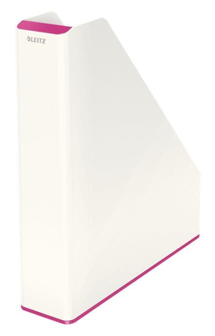 Leitz WOW Magazine Cassette - Pink/Hvid