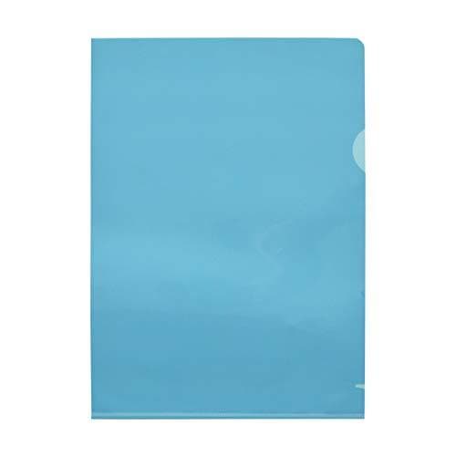 ELBA-hihat M Star, valmistettu jäykästä PVC-kalvosta 0,15 mm, sininen, 2 tartuntareikää sivulla, kristallinkirkas (100206706)