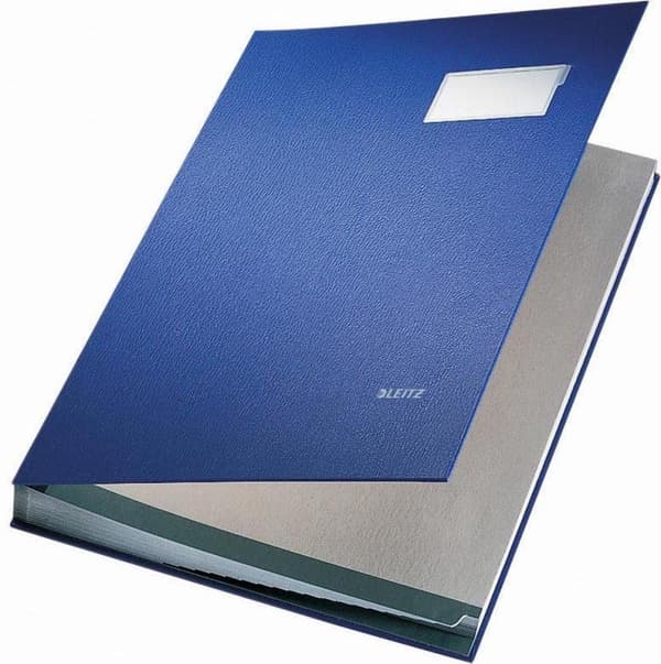 Leitz Vloeiboek Kartong - 20 ark - Blå