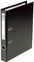 Miniatyrbillede 4 af 6: Elba Folders Rado Plast DIN A4 Rygbredde: 50 mm Sort 2 beslag 100022624