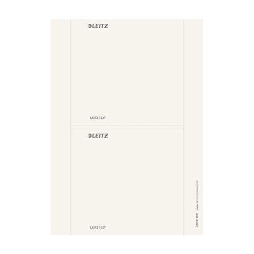 LEITZ mappelabel, 156 x 146 mm, grå smal, lavet af pap, 150 g/kvm, til Active Prestige 1027 (1691-00-85)