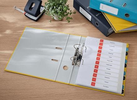 Leitz-kansio Cozy Soft Touch 10610019 A4 80mm pahvi keltainen (10610019)