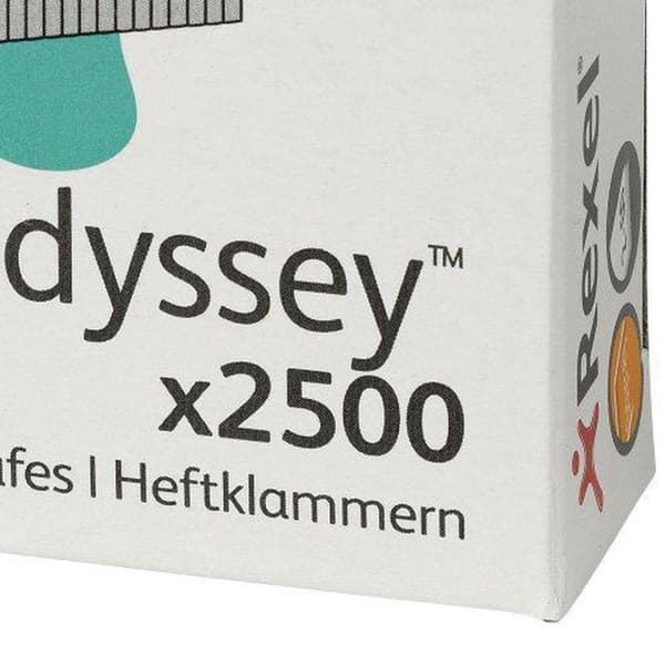 Rexel - Odyssey - Häftklamrar - 2 500 stycken