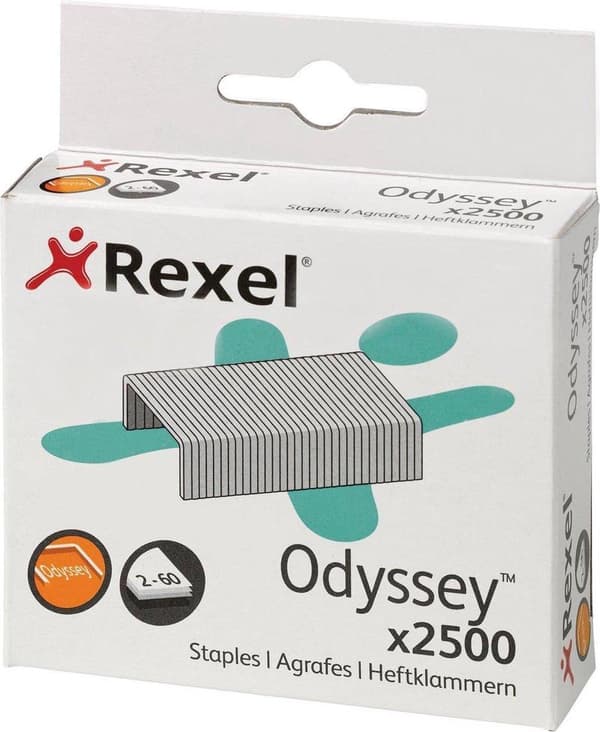 Rexel - Odyssey - Häftklamrar - 2 500 stycken