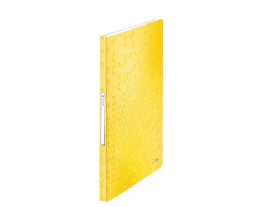 Leitz WOW Show Album - A4 - 40 covers - Gul