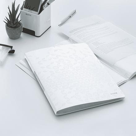 Leitz WOW Show Album - A4 - 40 covers - Hvid