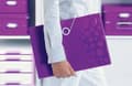 Miniatyrbild 4 av 6: Leitz WOW projektmapp - lila
