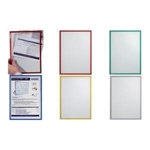 FRANKEN visningslomme FRAME IT X-tra!Line, DIN A3, rød selvklæbende, dokumentholder, gennemsigtig, stiv film, - 1 stk (ITSA3S 01)
