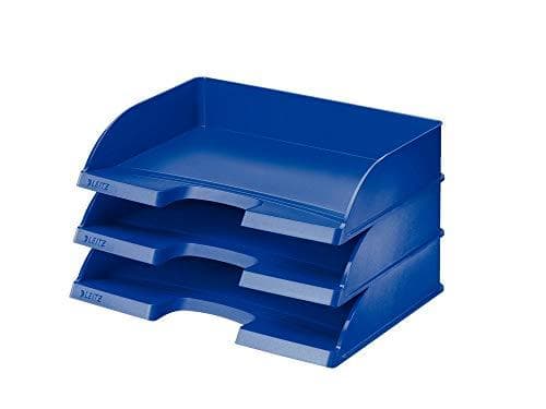 Leitz brevbakke Landskabsformat A4 Jumbo, med ekstra stor kapacitet, Grå, Plus-serien, 52190085