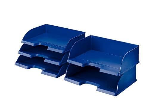 Leitz brevbakke Landskabsformat A4 Jumbo, med ekstra stor kapacitet, Grå, Plus-serien, 52190085
