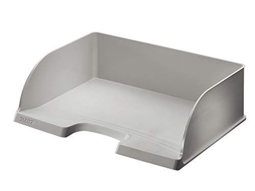 Leitz brevbakke Landskabsformat A4 Jumbo, med ekstra stor kapacitet, Grå, Plus-serien, 52190085