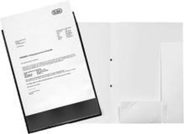 Offertfolder Oxford Polyvision A4 PP vit