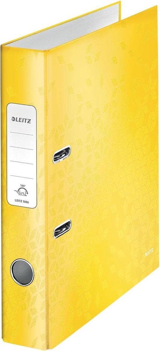 Leitz WOW 180° Filmapp Laminerad - 50 mm - Gul