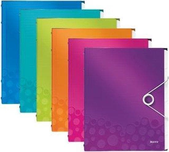 Leitz WOW - Blå - Metallic - Polypropen (PP) - A4 (4633-00-36)