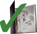Pikkukuva 2 / 3: Leitz Premium Harmonica Show Bag metallirei'itysnauhalla - PVC - A4 - 3 kpl - Läpinäkyvä