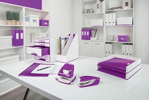 Leitz 46330062 mapp WOW, 6 fack, PP, lila