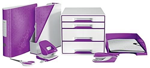 Leitz 46330062 mapp WOW, 6 fack, PP, lila
