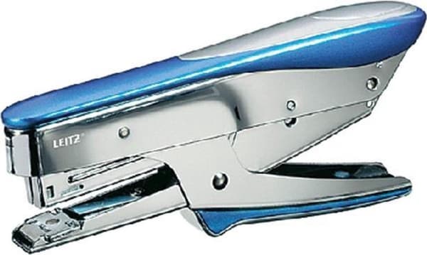 Leitz Häftapparat Toppladdad modell 15 ark blå