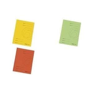 herlitz folder easyorga, DIN A4, Manila kartong, gul 3 flikar, 320 gsm, svart organisationstryck, kapacitet - 10 stycken (11076437)