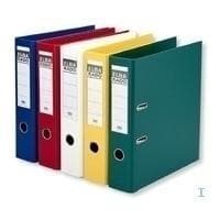 ELBA folder rado plast, rygbredde: 80 mm, grå DIN A4, dæksel udvendig/indvendig PVC, med udskiftelig (10497 GR)