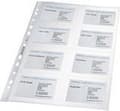 Miniatyrbillede 2 af 6: Leitz Premium udstillingstaske til visitkort - PP - A4 - 10 stk - Gennemsigtig