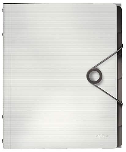 Leitz 45691001 Solid folder PP A4, 6 fack, vit