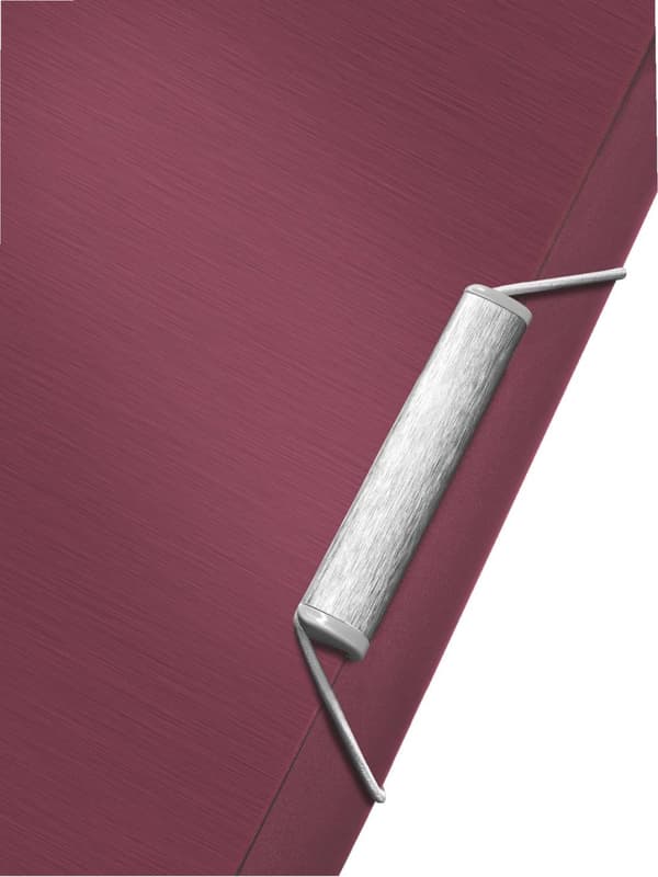 Leitz Style 3-Flap - Polypropylen (PP) - Rød - A4 - Elastik - CombiFile-mappe - Metalplade - Standardmappe - Boksmappe (3977-00-28)