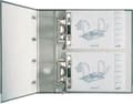 Miniatyrbillede 2 af 5: Leitz girobank filmappeformat A4 ryg 75mm pap sort