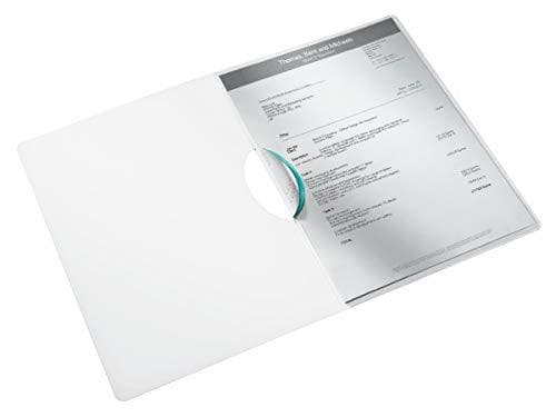 Leitz Wow Color Clip File - Ice Blue
