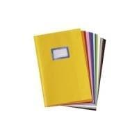 herlitz muistikirjasuoja DIN A4, kohokuvioitu (raffia), PP, lajitelma mukana tarra, lajitelma väreissä - 10 kpl (5204003)