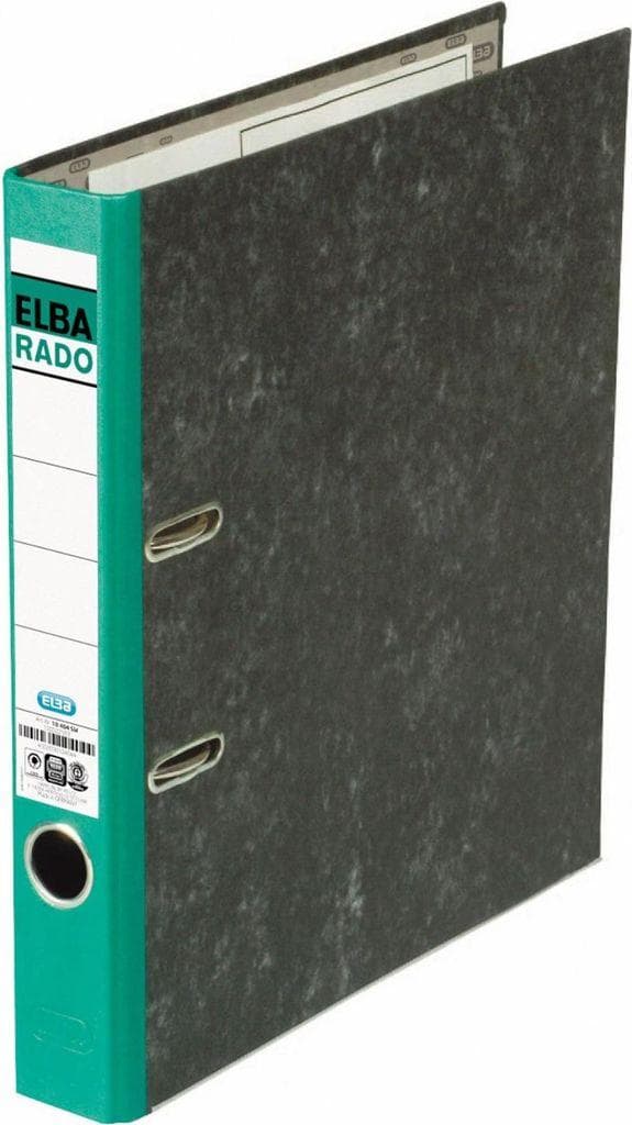 ELBA mappe ELBArado 100555309 DIN A4 50mm pap grøn (10404F GN)